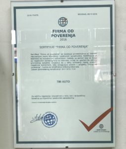 firma od poverenja 2016
